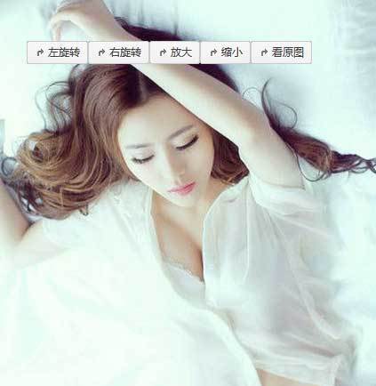 jQuery仿微博图片放大_缩小_旋