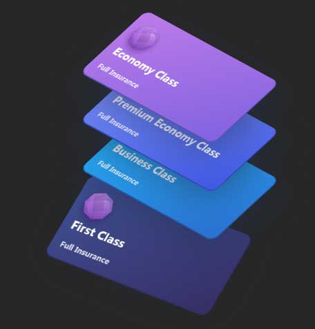 css33D卡片层叠特效