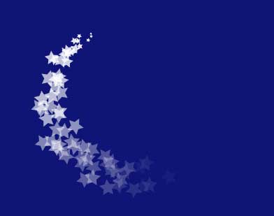 html5canvas星星旋转背景动