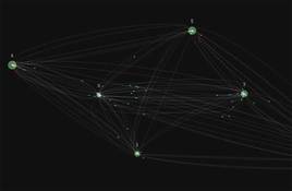 html5canvas模拟机场线路图