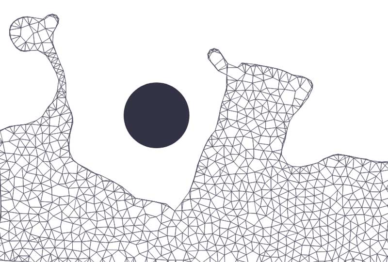 html5canvas虚拟水槽物体流