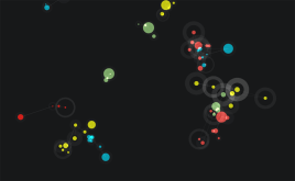 html5canvas连接的圆点粒子