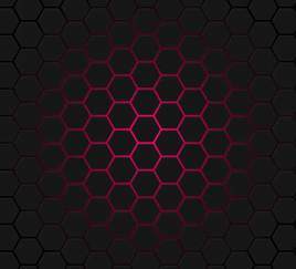 html5canvas霓虹灯蜂巢动画