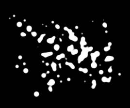 html5canvas白色粘稠液体动