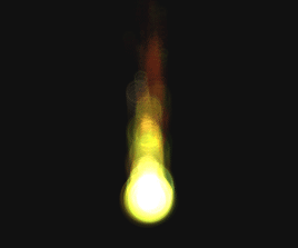 html5canvas燃烧的火焰动画