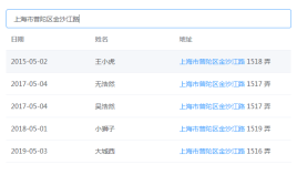 vue基于element-表格数据筛