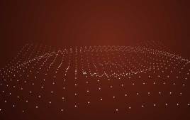 基于canvas绘制3D波浪粒子动画