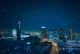纯css3漂浮圆点上升动画特效