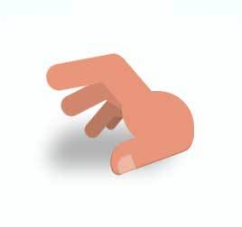 纯css3绘制思考手势动画特效