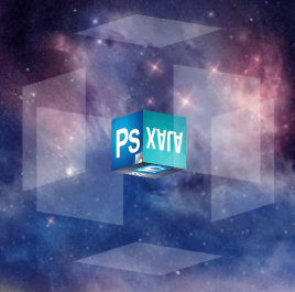css33D旋转魔方动画特效