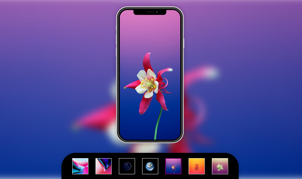 css3制作iPhoneX手机桌面背