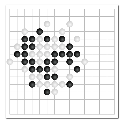 html5canvas机器人五子棋小