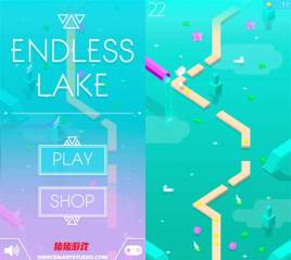 html5canvas穿越无尽的河流