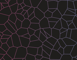 html5canvas网状结构背景动