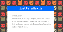 Parallax.js页面视差滚动插