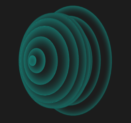 纯css3弹性圆形波纹动画特效