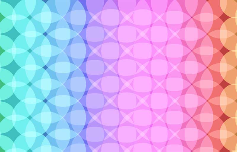 纯css3彩色光点背景动画特效
