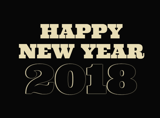 纯css3绘制2018新年快乐文字动