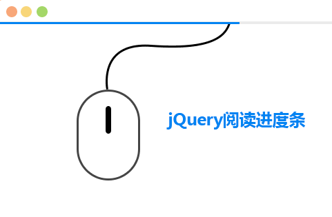jQuery页面滚动顶部进度条加载效