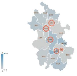 echarts实例热门地图动态效果代