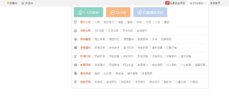 jQueryhover鼠标经过显示下