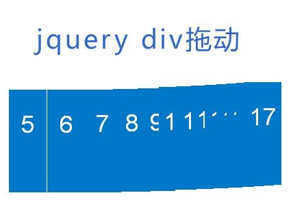 jquerydiv拖动效果制作div