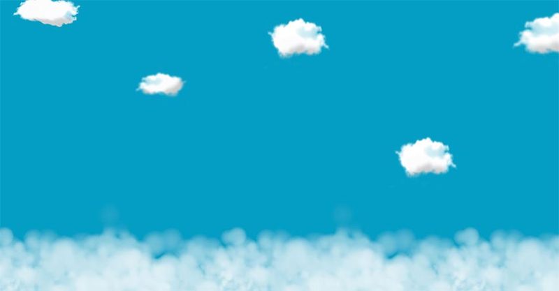 jQuery飘动的云动画效果css3