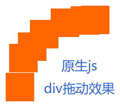原生jsdiv拖动效果制作鼠标拖动d