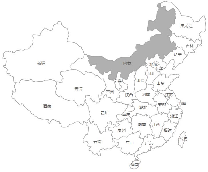 jquerydivcss布局中国地图