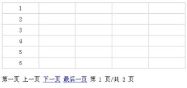 jstable设置表格行tr分页代码