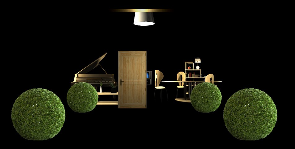 原生js3d房子室内布局设计效果代码