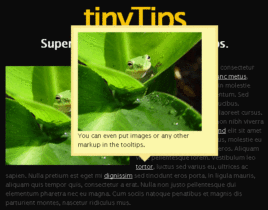 jquery.tinyTips提示框