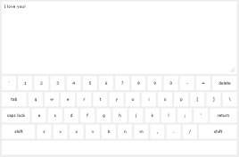 jquerykeyboard制作电脑