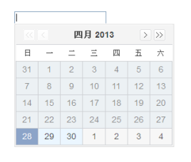 jquery.datePicker日