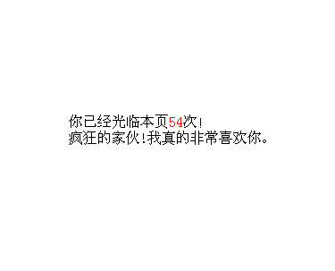 js特效制作页面访问量无IP数量统计