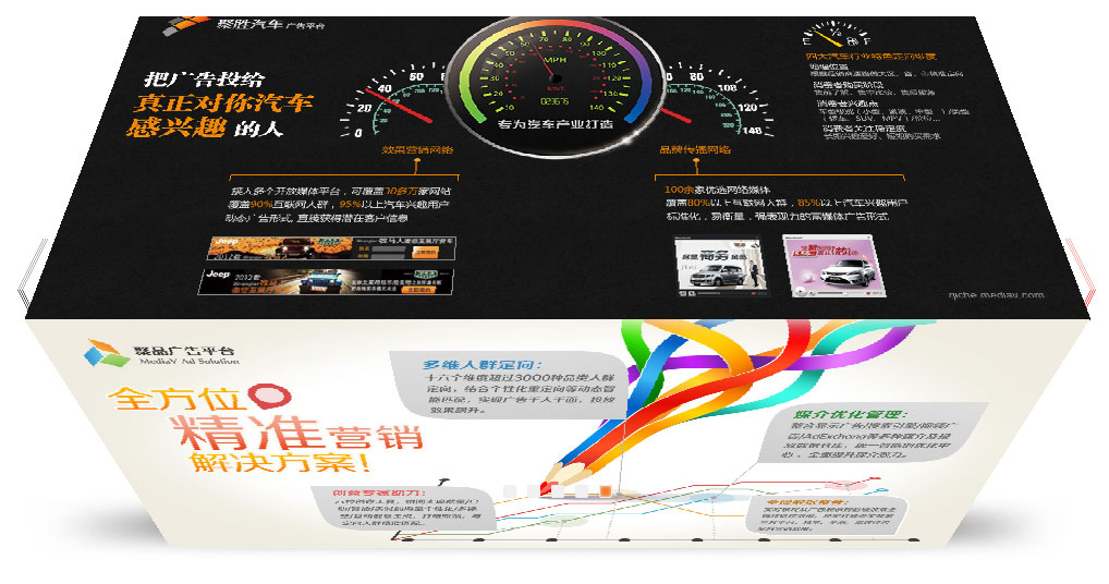 酷炫的jQuery3D图片轮播幻灯片