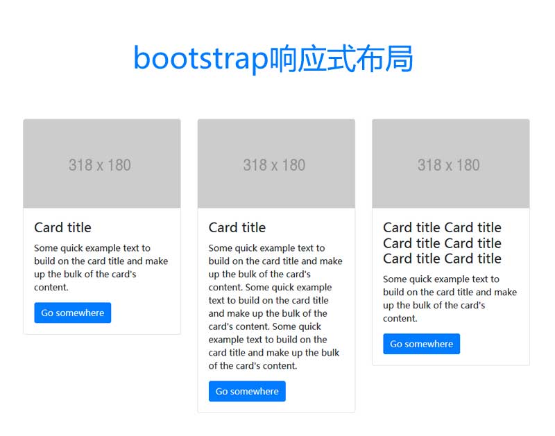 基于bootstrap卡片图文列表响