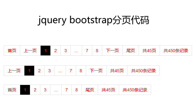 jQuerybootstrap自定义