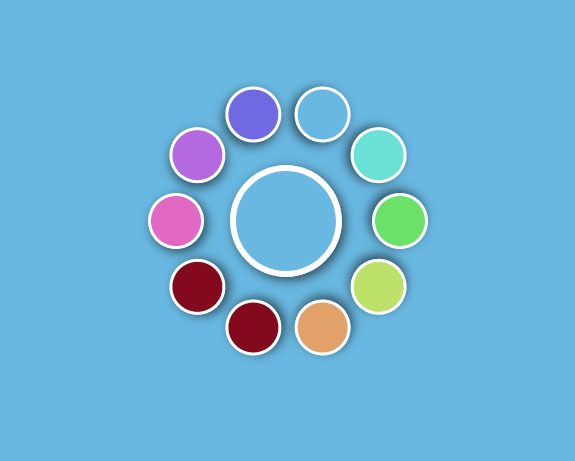 jQuerycss3点击调色板网页背