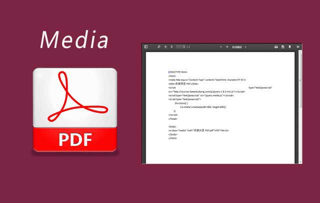 jquerymedia在线预览pdf